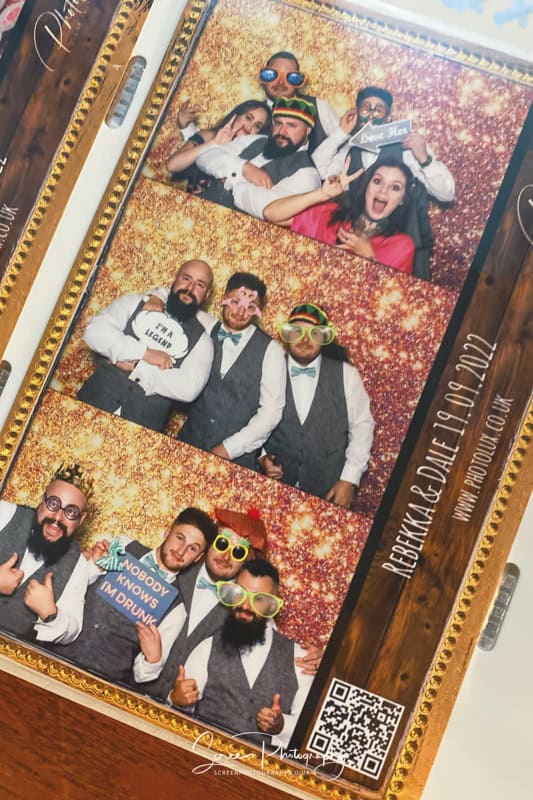 wedding photo booth example print